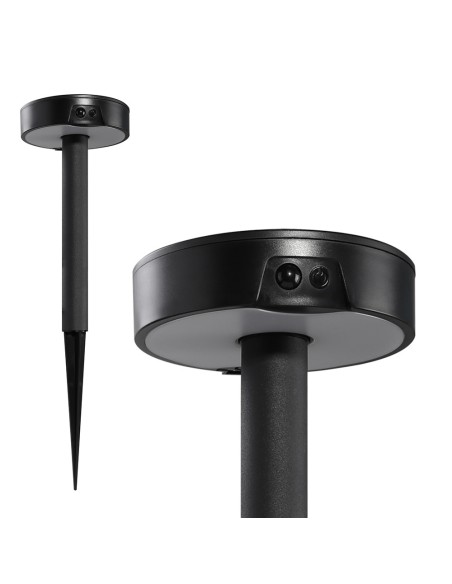 Aplique solar - estaca 4w 500 lm edm