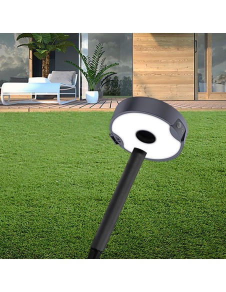 Aplique solar - estaca 4w 500 lm edm