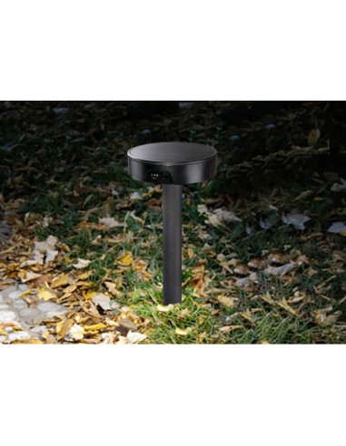 Aplique solar - estaca 4w 500 lm edm