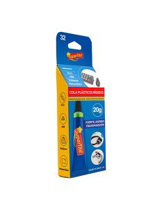 Adhesivo plasticos rigidos blister 20ml 2432 supertite
