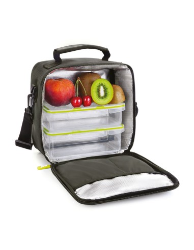 Porta alimentos + 2 tapers green, 753450 ibili