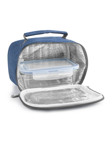 Porta alimentos + taper azul, 753401a. ibili