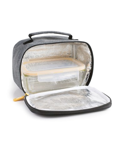 Porta alimentos gris + taper