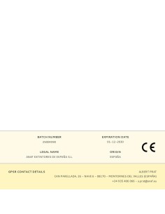 Extintor polvo 1kg fuegos abc anaf group 2