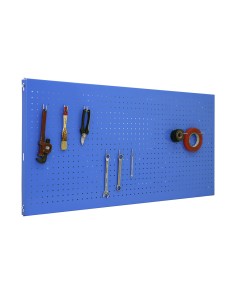 Panelclick 90x60 cm azul + 8 ganchos. simon rack 2