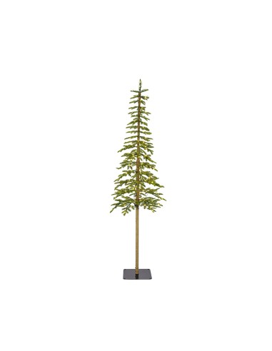 Arbol de navidad microled, ø41x180cm, parpadeantes, 150 leds, blanco calido.