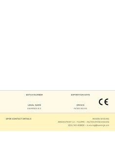 Vela de cera led color beige ø2,2 x 24,5 cm. pack 2 unidades 2