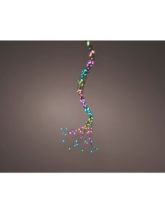 Luces microleds para árbol, multicolor suave