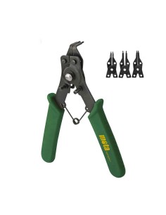 Alicates forjados abrir/cerrar arandelas 4 en 1