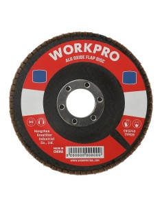 Disco láminas plano ø100x16mm 40 g. workpro 2