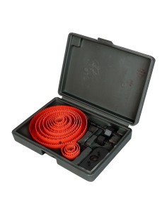 Sierra de corona, juego 12 piezas. workpro