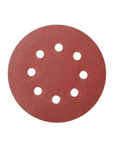 Disco adhesivo oxido de aluminio ø125mm, juego 5 unid. workpro