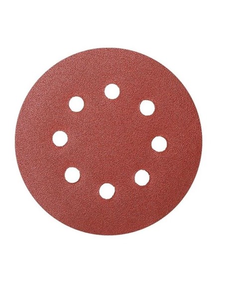 Disco adhesivo oxido de aluminio ø125mm, juego 5 unid. workpro