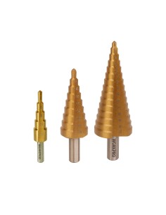 Broca escalonada, juego 3 piezas hss4241