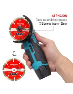 Disco diamantado, segmentado basic ø110x20mm. workpro