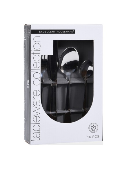 Cuberteria 16 piezas inox, cc4000080, excellent houseware