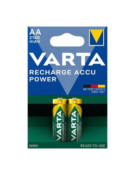 Pila recargable accu power aa - hr6 2100 ma (blister 2 uds) ø14,5 x 50,5 mm