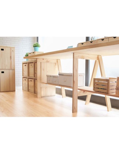 Tablero madera maciza de pino, 140x70x3cm...