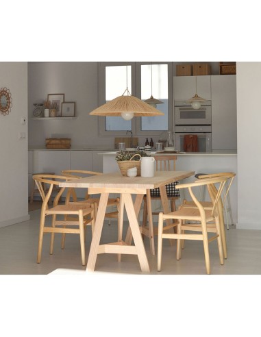 Tablero madera maciza de pino, 160x80x3cm...