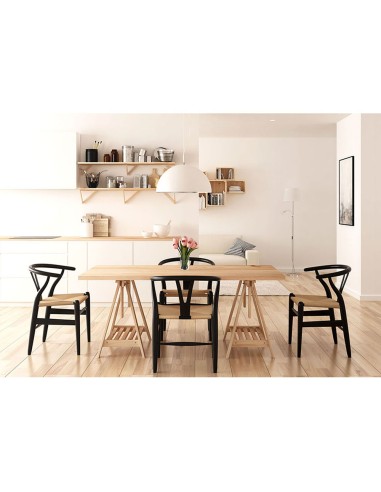 Tablero madera maciza de pino, 160x80x3cm...