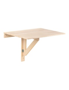 Mesa plegable madera de pared, 79x59x2cm. astigarraga