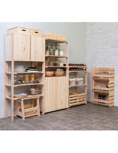 Escalera taburete de madera, 2 peldaños....