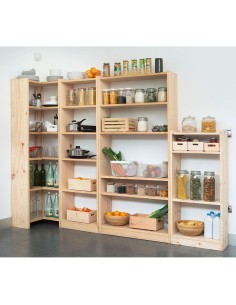 Estanteria gala 4 baldas madera de 49,6 cm 2