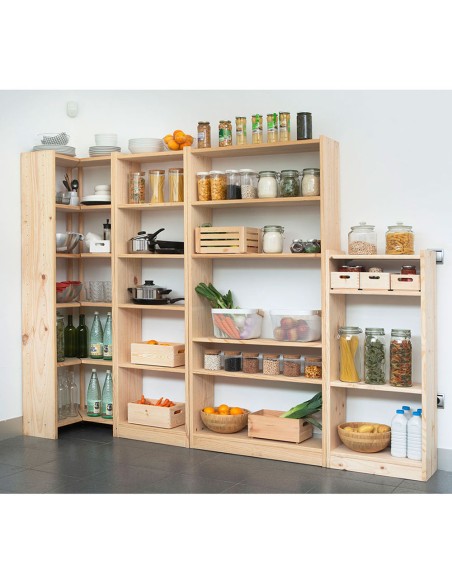 Estanteria gala 4 baldas madera de 49,6 cm