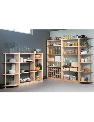 Estanteria gala 4 baldas madera de 49,6 cm