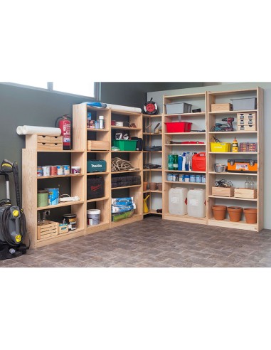 Estanteria gala 4 baldas madera de 79,6 cm