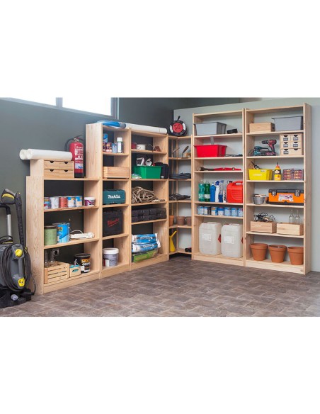 Estanteria gala 4 baldas madera de 79,6 cm