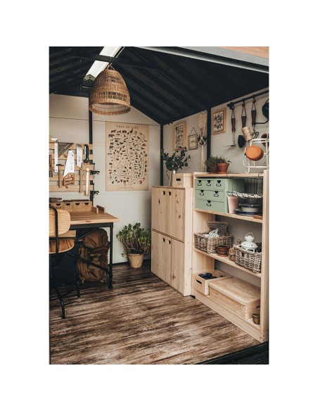 Estanteria gala 4 baldas madera de 79,6 cm