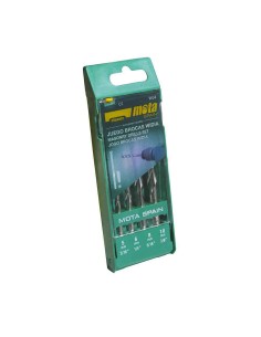 Juego de 4 brocas widia standard 5/6/8/10mm wj4 mota