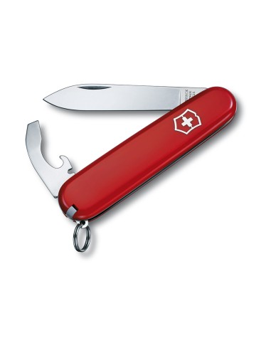 Navaja bantam roja, 8 funciones, peso 33 g, 23 x 11 x 84 mm