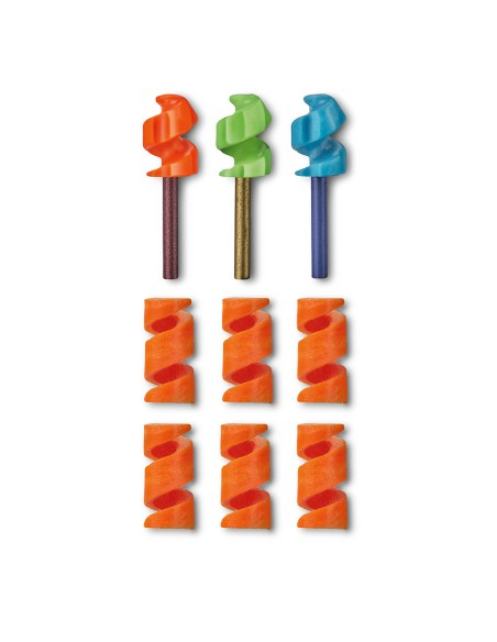 Set para hacer fuego naranja, peso 5 g, 8 x 8 x 27 mm