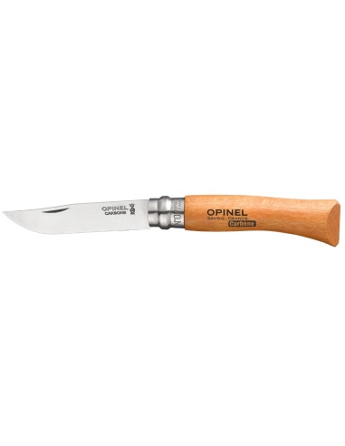 Navaja acero carbono nº 7, hoja de 8 cm