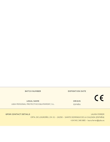 Guante eco-nit foam dorso alta visib. t11. juba