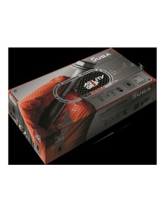 Guante agility grip nbr s/polvo naranja t9.caja 50 und. juba 2