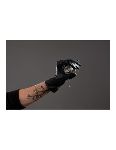 Guante agility grip nbr s/polvo negro t10.caja...