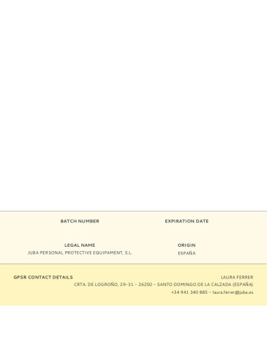 Chaleco fisherman. azul marino. talla m. juba