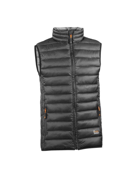 Chaleco acolchado. negro. l