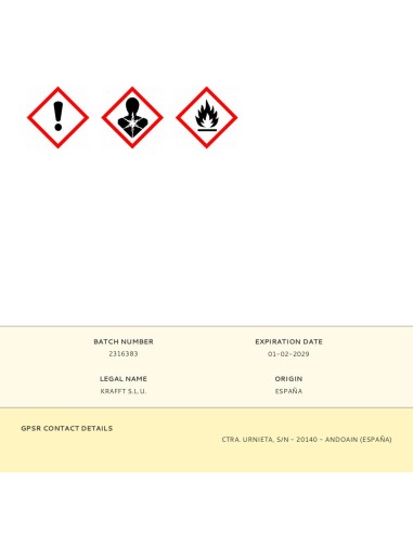 Descongelador parabrisas 200ml. krafft