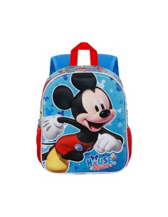 Mochila 3d pequeña mickey mouse house 8,5 l 2