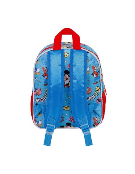 Mochila 3d pequeña mickey mouse house 8,5 l