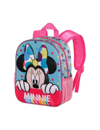 Mochila 3d pequeña minnie mouse house 8,5 l