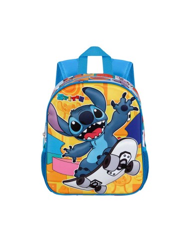 Mochila 3d pequeña lilo y stitch skater 8,5 l