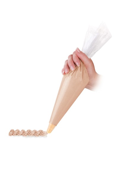 Bolsa pastelera delicia 10un de 30cm, 6 boquillas. tescoma