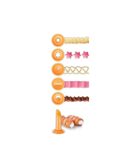 Bolsa pastelera delicia 10un de 30cm, 6 boquillas. tescoma