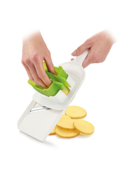 Mandolina con soporte multifuncion handy. tescoma