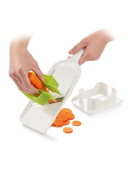 Mandolina con soporte multifuncion handy. tescoma